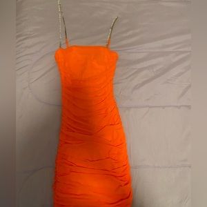 Fashion Nova: Center Of The Party Ruched Mini